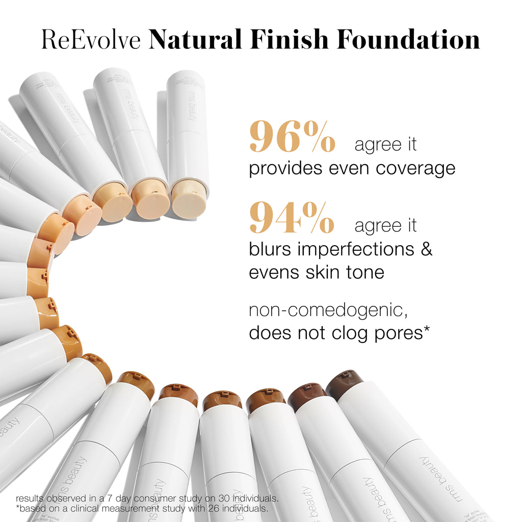 RMS Beauty-ReEvolve Natural Finish Foundation-Makeup-Claims2-The Detox Market | 