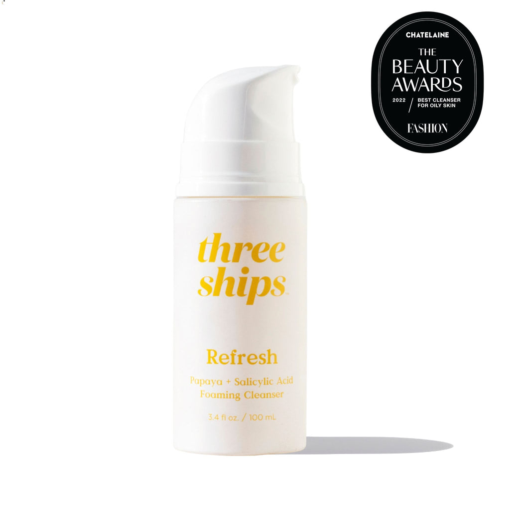 Three Ships-Refresh Papaya + Salicylic Acid Cleanser-Skincare-628110639318_1-The Detox Market | 