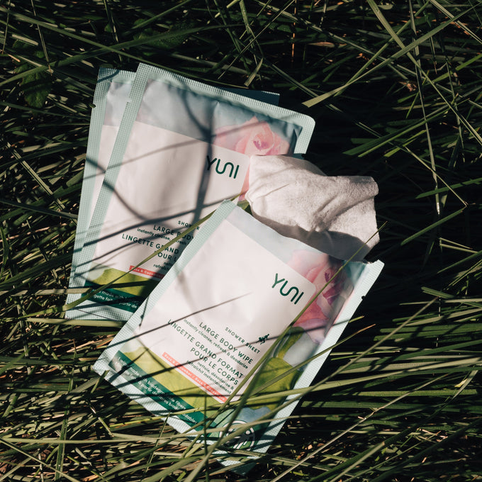 Yuni Beauty-Shower Sheets - Rose Cucumber-Body-BACON-STUDIO-101-The Detox Market | 