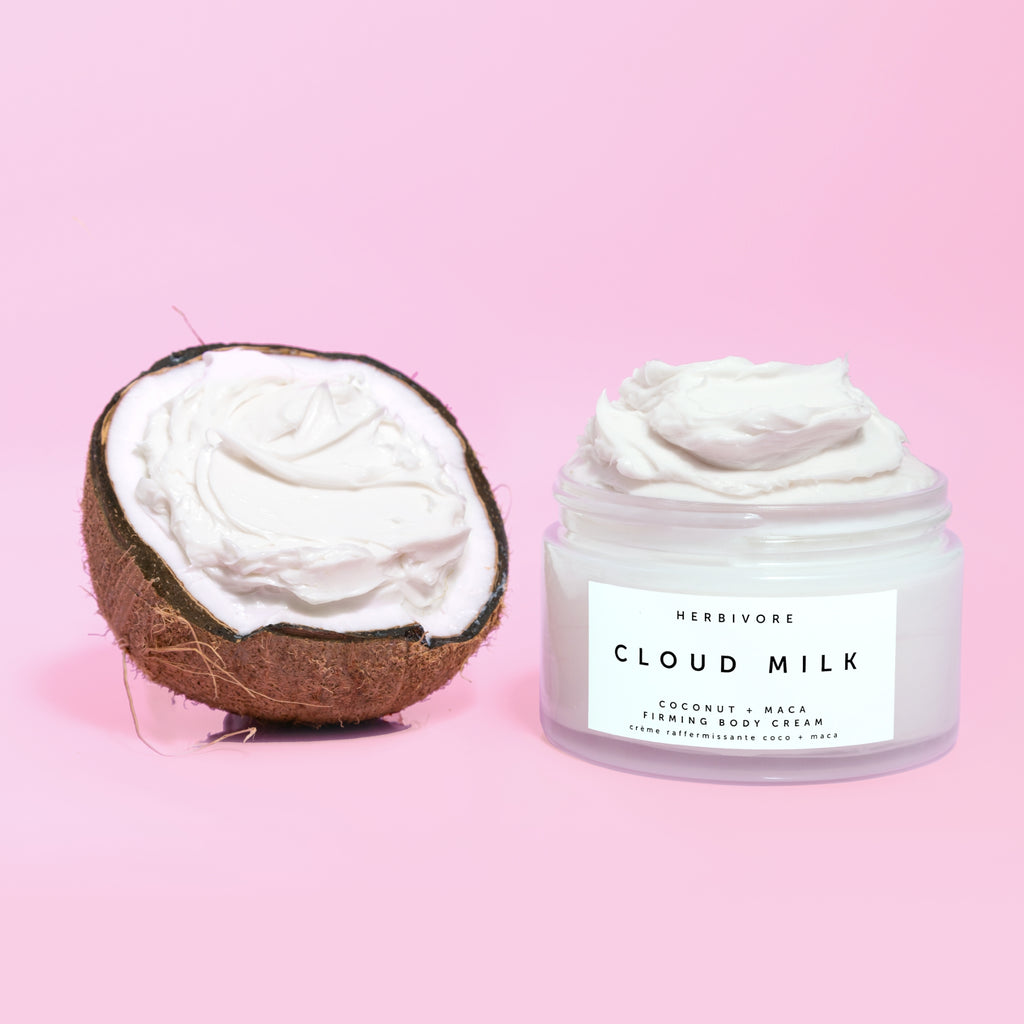 Herbivore-Cloud Milk Coconut + Maca Firming Body Cream-Body-CloudMilklifestyle1-The Detox Market | 