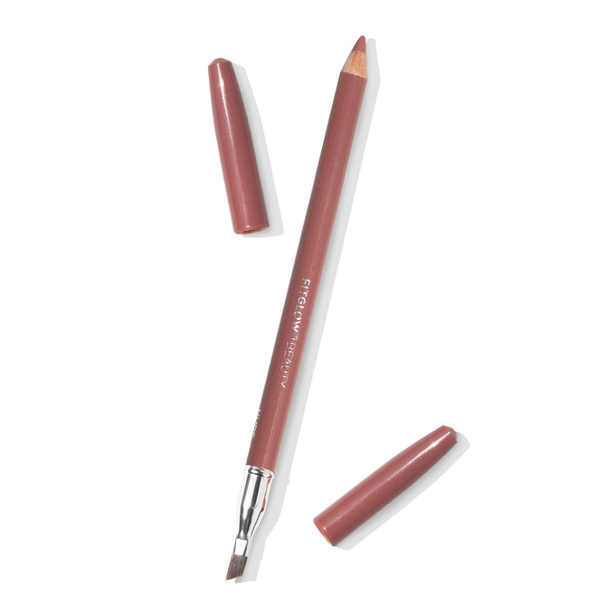 Vegan Lip Liner - Makeup - Fitglow Beauty - EyeLiner_Nude_creative_B2B - The Detox Market | Nude