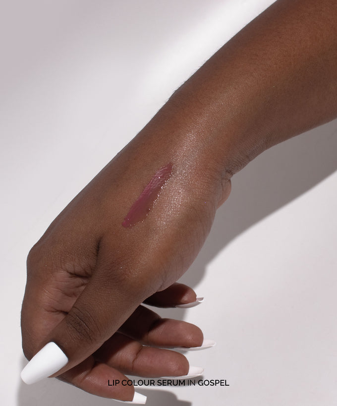 Fitglow Beauty-Lip Color Serum-Makeup-LipColourSerum_handswatch_gospel_DTC-The Detox Market | Gospel - Warm Berry