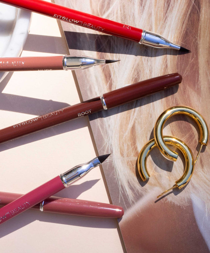 Vegan Lip Liner - Makeup - Fitglow Beauty - LipLiner_creative_02_DTC - The Detox Market | Always