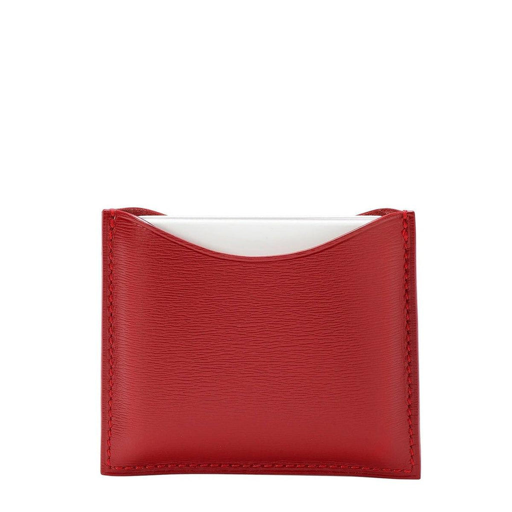 La bouche rouge, Paris-Refillable Fine Leather Compact Case - Red-Makeup-3701359700920-0-The Detox Market | 