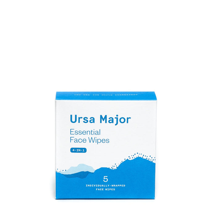 Ursa Major-5-pack Essential Face Wipes-