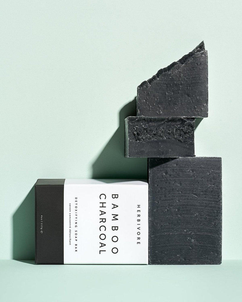 Herbivore-Bamboo Charcoal Cleansing Bar---