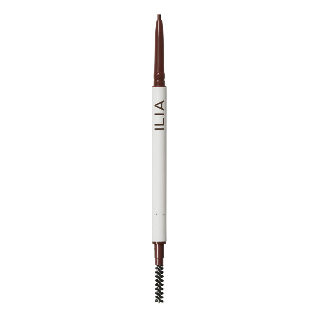 ILIA-In Full Micro-Tip Brow Pencil-Makeup-ILIA_2023_IN_FULL_BROW_PENCIL_OPEN_AUBURN-BROWN-The Detox Market | Auburn Brown