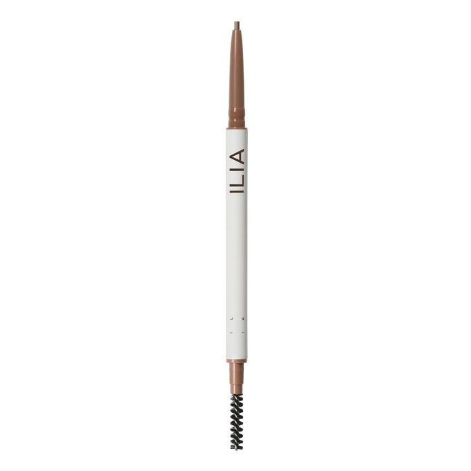 ILIA-In Full Micro-Tip Brow Pencil-Makeup-ILIA_2023_IN_FULL_BROW_PENCIL_OPEN_BLONDE-The Detox Market | Blonde