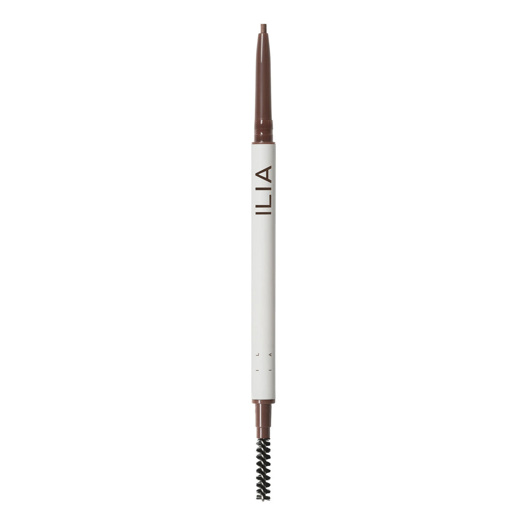 ILIA-In Full Micro-Tip Brow Pencil-Makeup-ILIA_2023_IN_FULL_BROW_PENCIL_OPEN_SOFT-BROWN_f4e927f5-8802-4c34-90e0-aa890df95a15-The Detox Market | Taupe