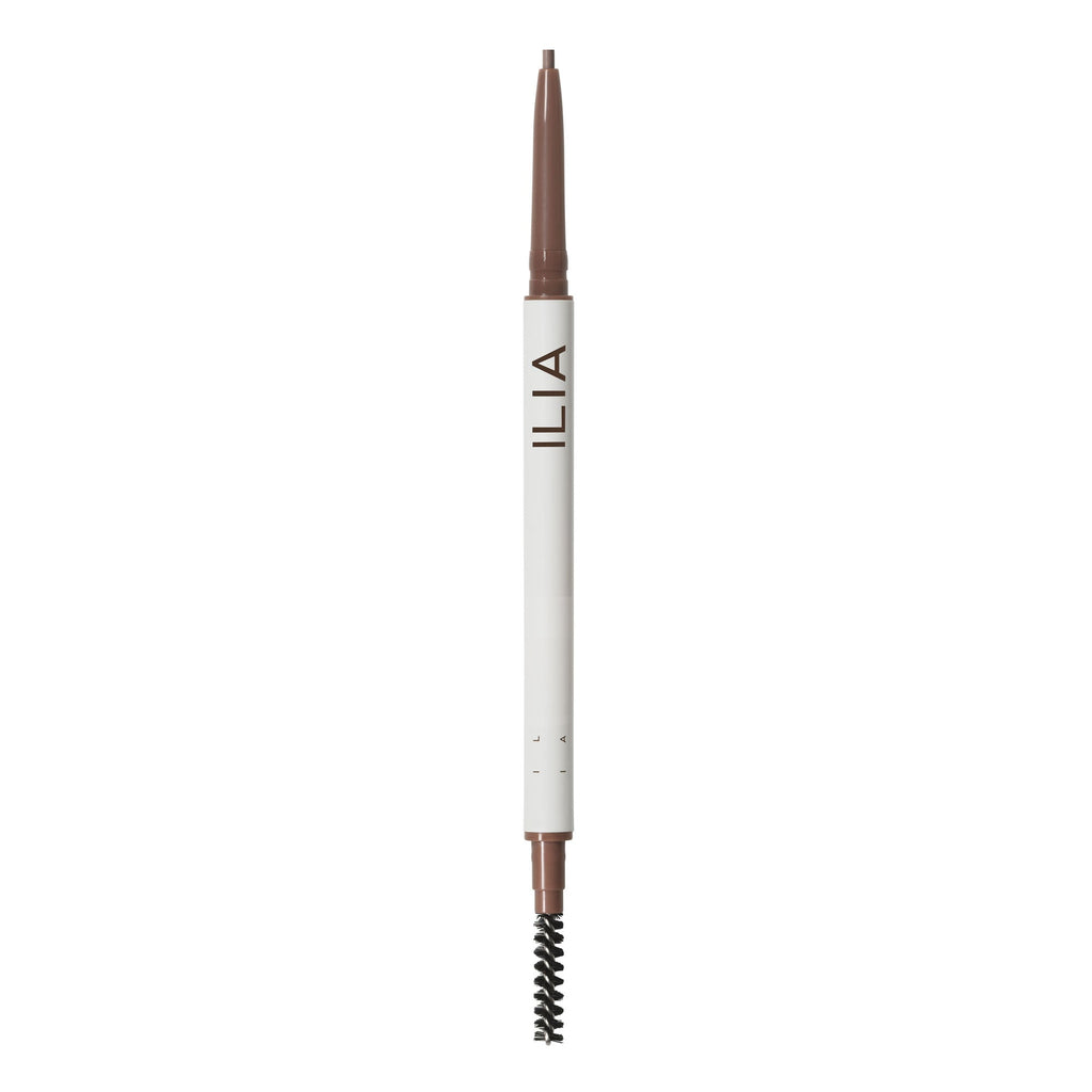 ILIA-In Full Micro-Tip Brow Pencil-Makeup-ILIA_2023_IN_FULL_BROW_PENCIL_OPEN_TAUPE-The Detox Market | Dark Blonde