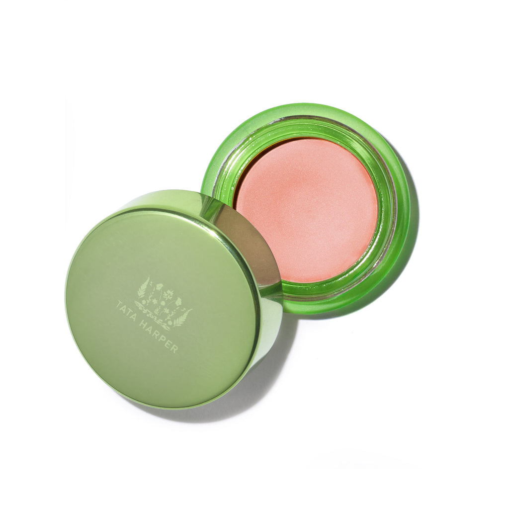 Tata Harper-Cream Blush-Makeup-Lovely-Cream-Blush-PDP-2022-The Detox Market | Lovely - dusty pink with a satin shimmer finish