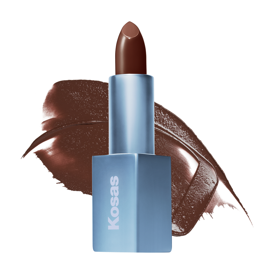 Kosas-Weightless Lip Color Nourishing Satin Lipstick-Makeup-PDP-Weightless-Subconscious-The Detox Market | Subconscious - rich warm brown