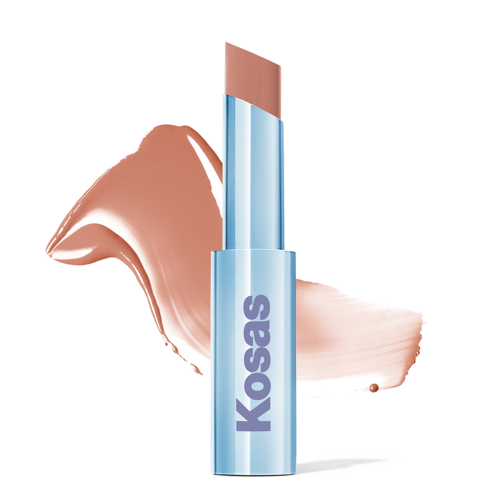 Kosas-Wet Stick Moisture Lip Shine-Makeup-PDP-WetStick-Island-Heatwave-The Detox Market | 