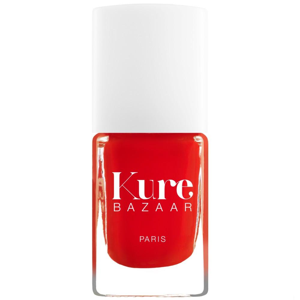 Kure Bazaar-Rouge Flore-Makeup-natural-nail-polish-red-rouge-flore-kure-bazaar-The Detox Market | 