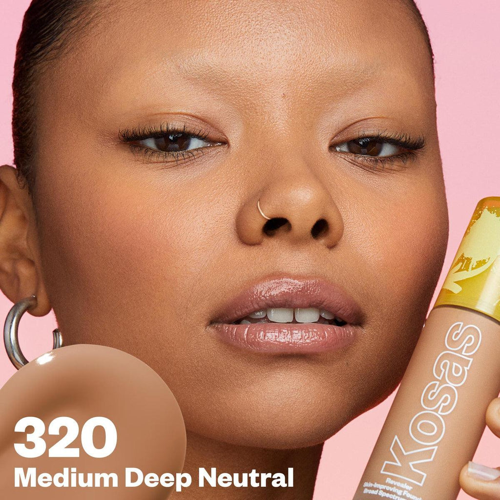 Kosas-Revealer Skin Improving Foundation SPF 25-Makeup-s2512192-av-03-The Detox Market | Medium Deep Neutral 320