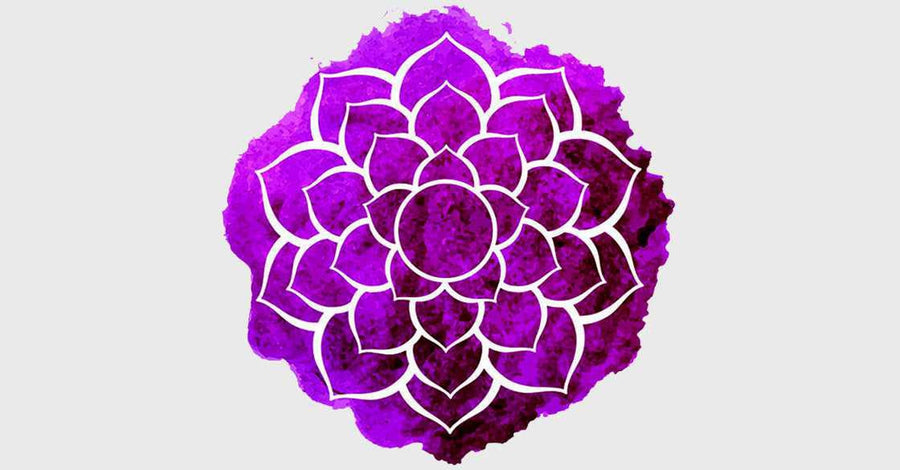 La lumière de votre chakra couronne