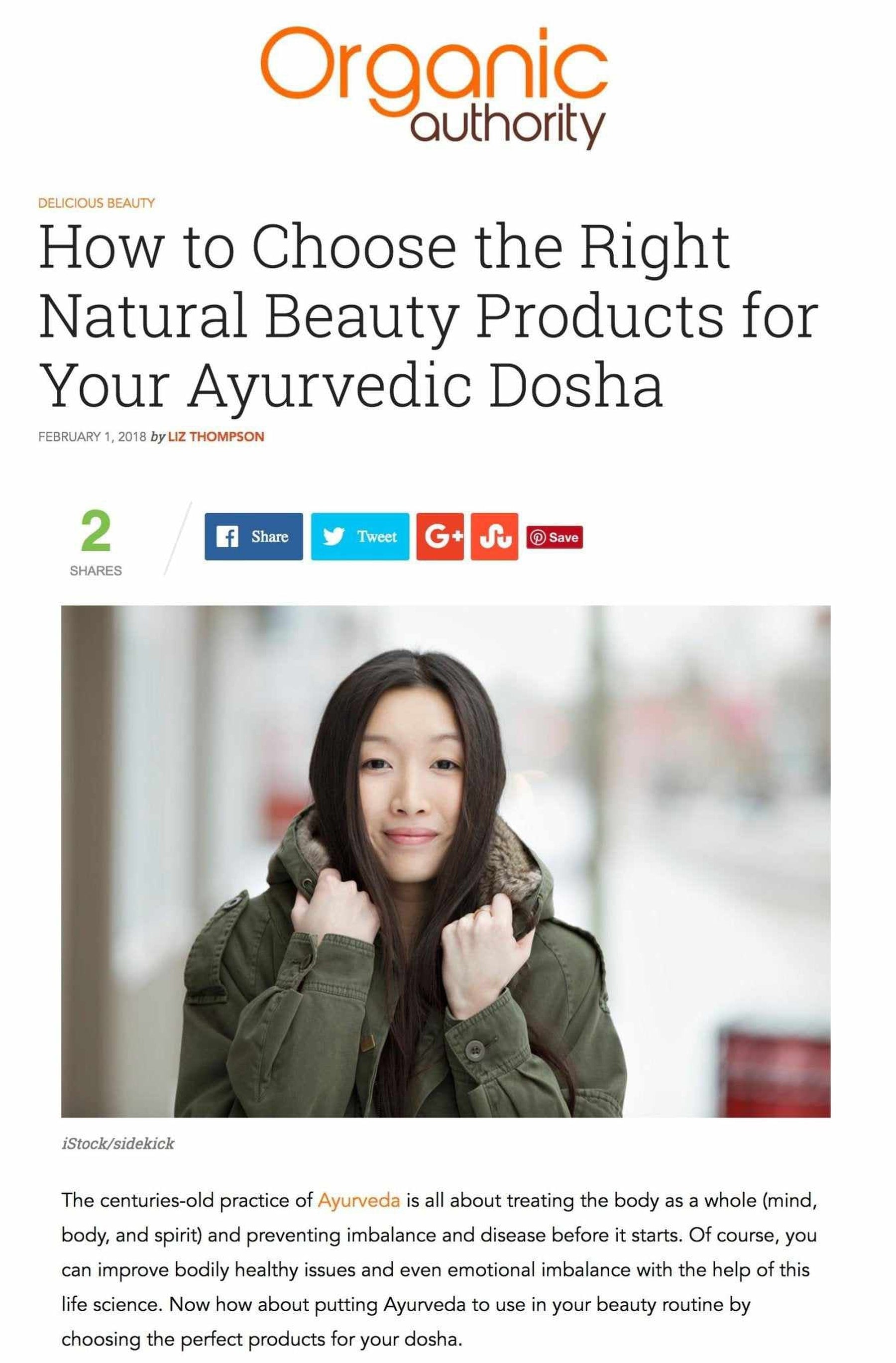 Organic Authority February 1, 2018-The Detox Market - Canada