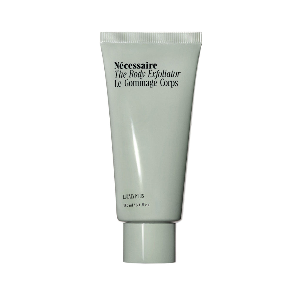 Nécessaire-The Body Exfoliator - Eucalyptus-Body-01_NECESSAIRE_PDP_THEBODYEXFOLIATOREUCALYPTUS_FRONT-The Detox Market | 
