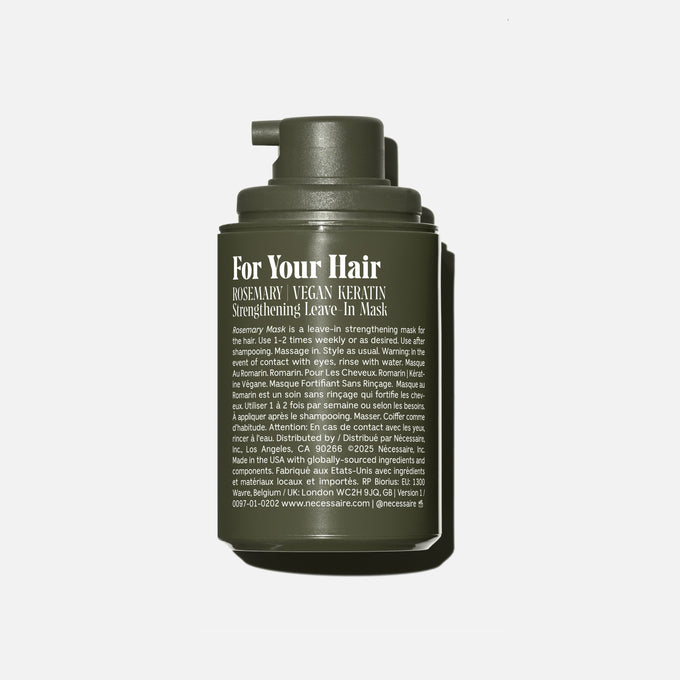 Nécessaire-The Rosemary Leave-In Mask-Hair-02_NECESSAIRE_PDP_ROSEMARYLEAVE-INMASK_BACKPACKSHOT-The Detox Market | 