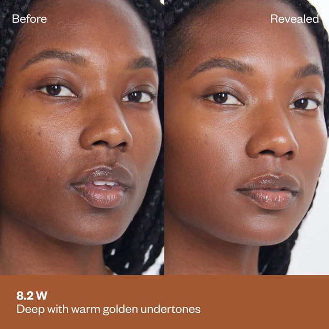 Kosas-Revealer Super Creamy + Brightening Concealer with Caffeine and Hyaluronic Acid-Makeup-1-BeforeandAfterCards_8.2-The Detox Market | 8.2 - Deep with Golden Undertones