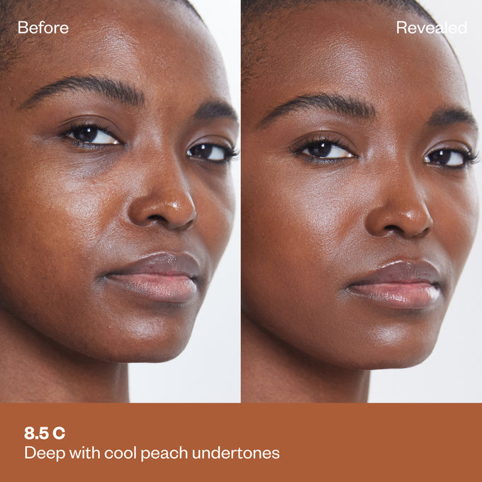 Kosas-Revealer Super Creamy + Brightening Concealer with Caffeine and Hyaluronic Acid-Makeup-1-BeforeandAfterCards_8.5-The Detox Market | 8.5 - Deep with Cool Orange-Red Undertones