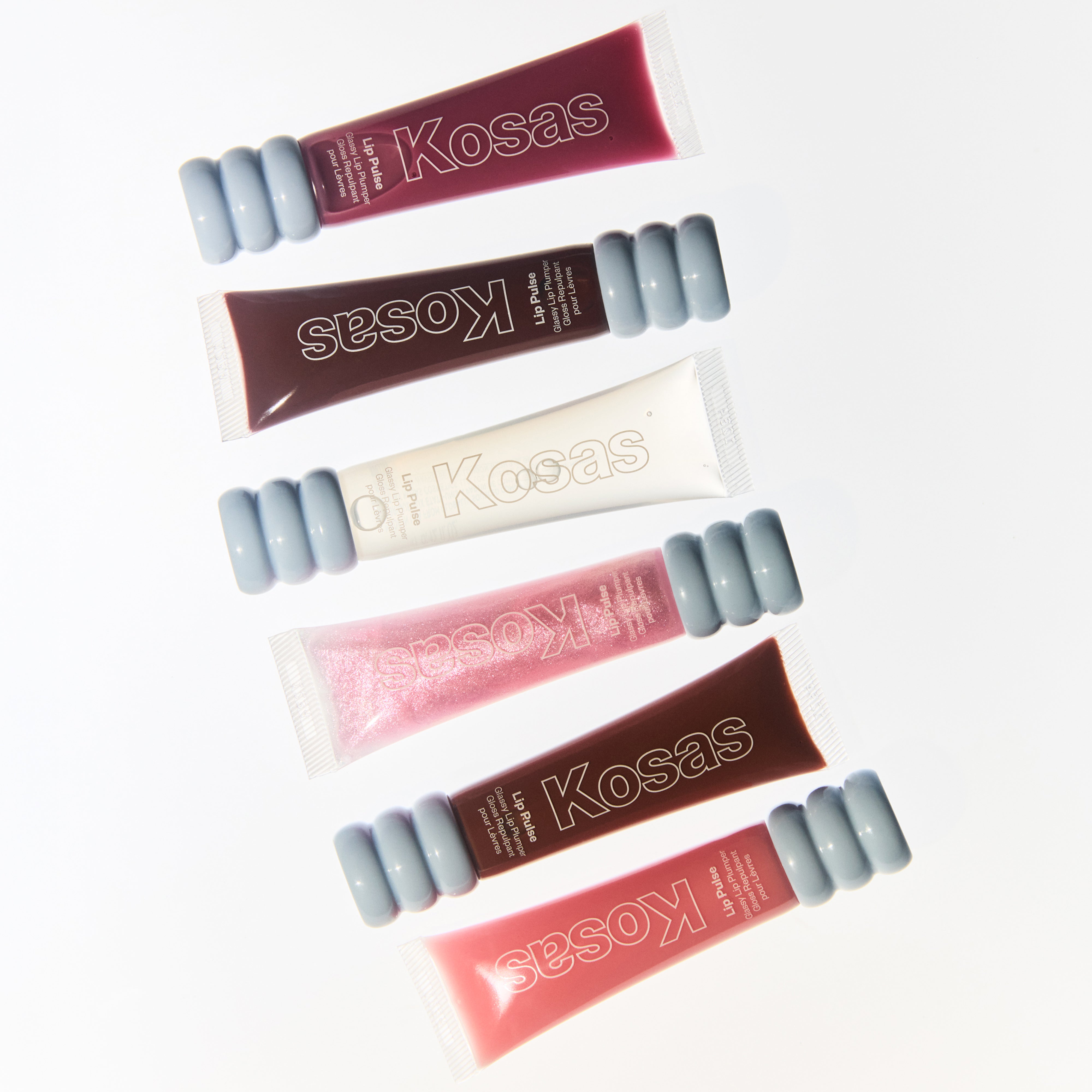 Kosas-Lip Pulse Glassy Lip Plumper-Makeup-11LIPPULSE_AllShades_PW-The Detox Market | 