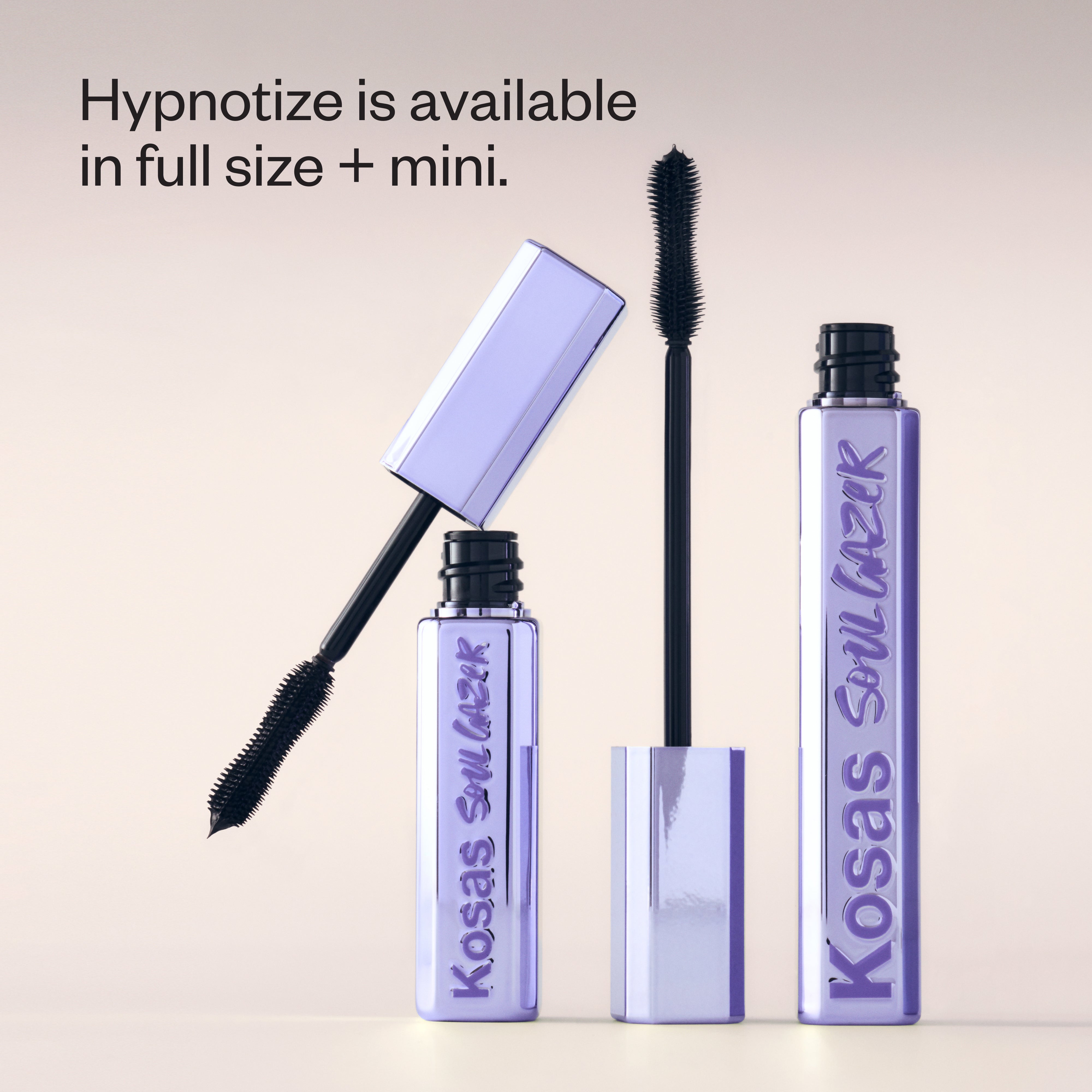 Kosas-Soulgazer Mascara Hypnotize-Makeup-13_Kosas_FullSize_Soulgazer-Mascara_PDP_NA_FullSizeVsMini-The Detox Market | Hypnotize - Intense Black - Mini