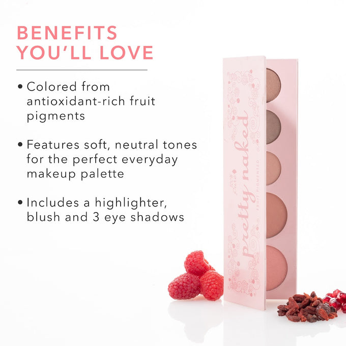 100% Pure-Fruit Pigmented Pretty Naked Palette-Makeup-1BODBD211CNP_Pretty_Naked_Palette_Product_Benefits-The Detox Market | 
