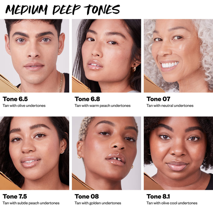 Kosas-Revealer Super Creamy + Brightening Concealer and Daytime Eye Cream-Makeup-2-SHADECARD-MEDIUMDEEPTONES-The Detox Market | Always