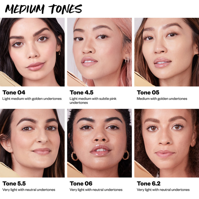 Kosas-Revealer Super Creamy + Brightening Concealer and Daytime Eye Cream-Makeup-2-SHADECARD-MEDIUMTONES-The Detox Market | Always