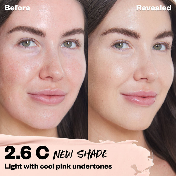 Kosas-Revealer Super Creamy + Brightening Concealer with Caffeine and Hyaluronic Acid-Makeup-2.6-The Detox Market | 2.6 C - Light with cool pink undertones