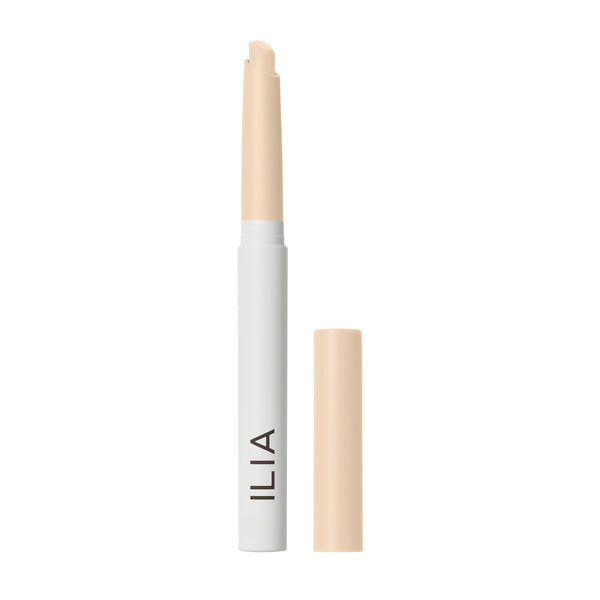 ILIA-Eye Stylus Shadow Stick-Makeup-2000x2000_Eye-Stylus_Bisque_Open-The Detox Market  | Bisque - pale cream (matte)