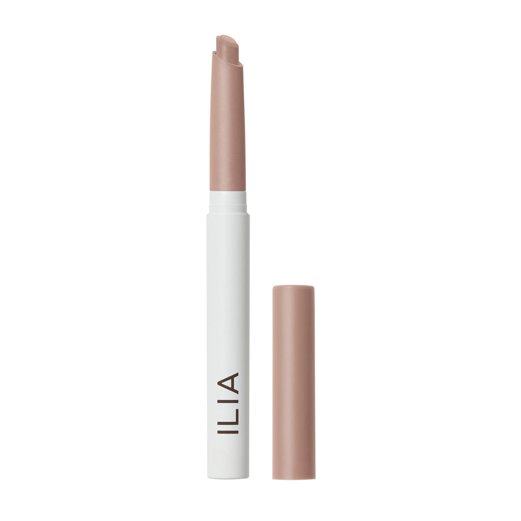 ILIA-Eye Stylus Shadow Stick-Makeup-2000x2000_Eye-Stylus_Flax_Open-The Detox Market  | Flax - taupe brown (matte)