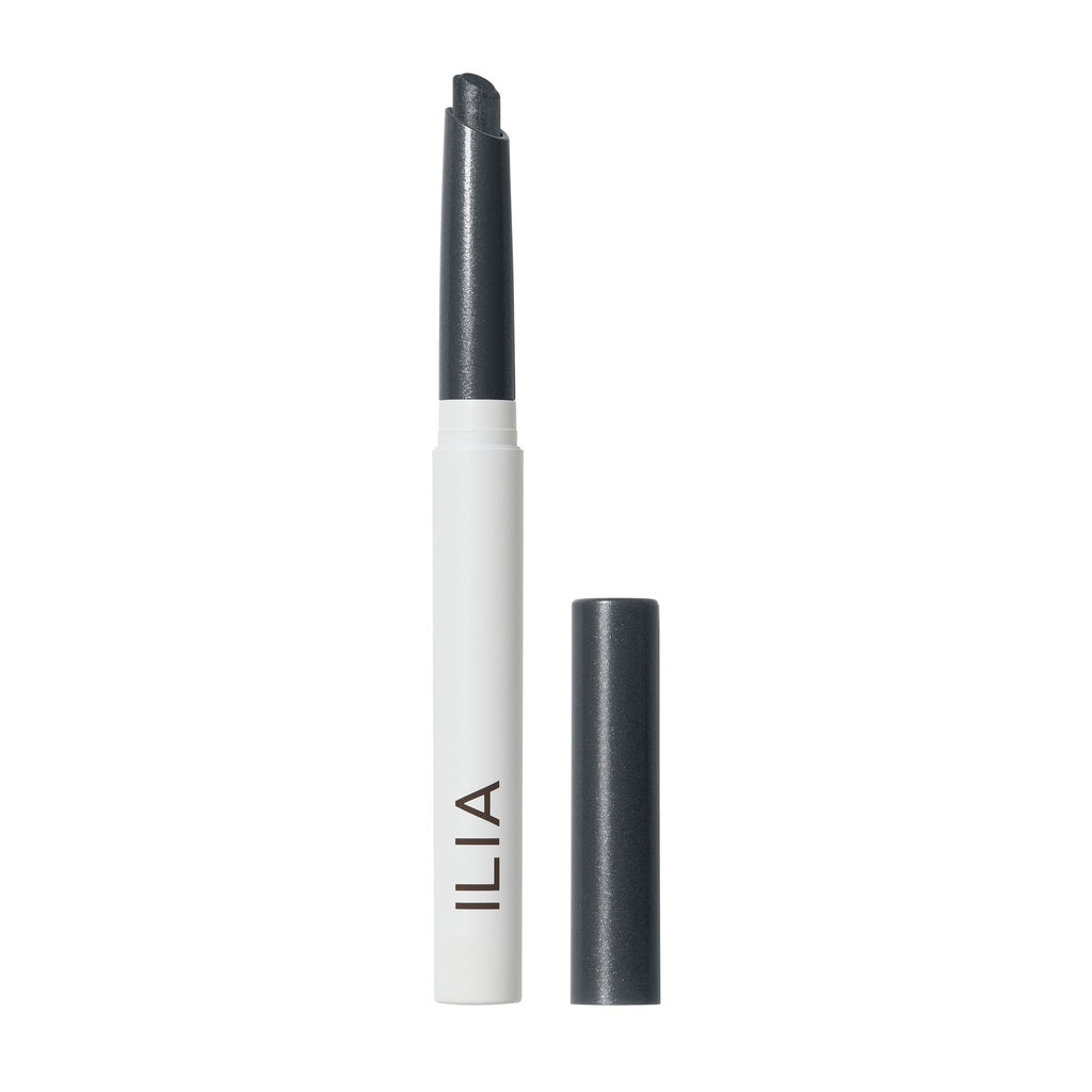 ILIA-Eye Stylus Shadow Stick-Makeup-2000x2000_Eye-Stylus_Oscuro_Open-The Detox Market  | Oscuro - black pearl (shimmer)