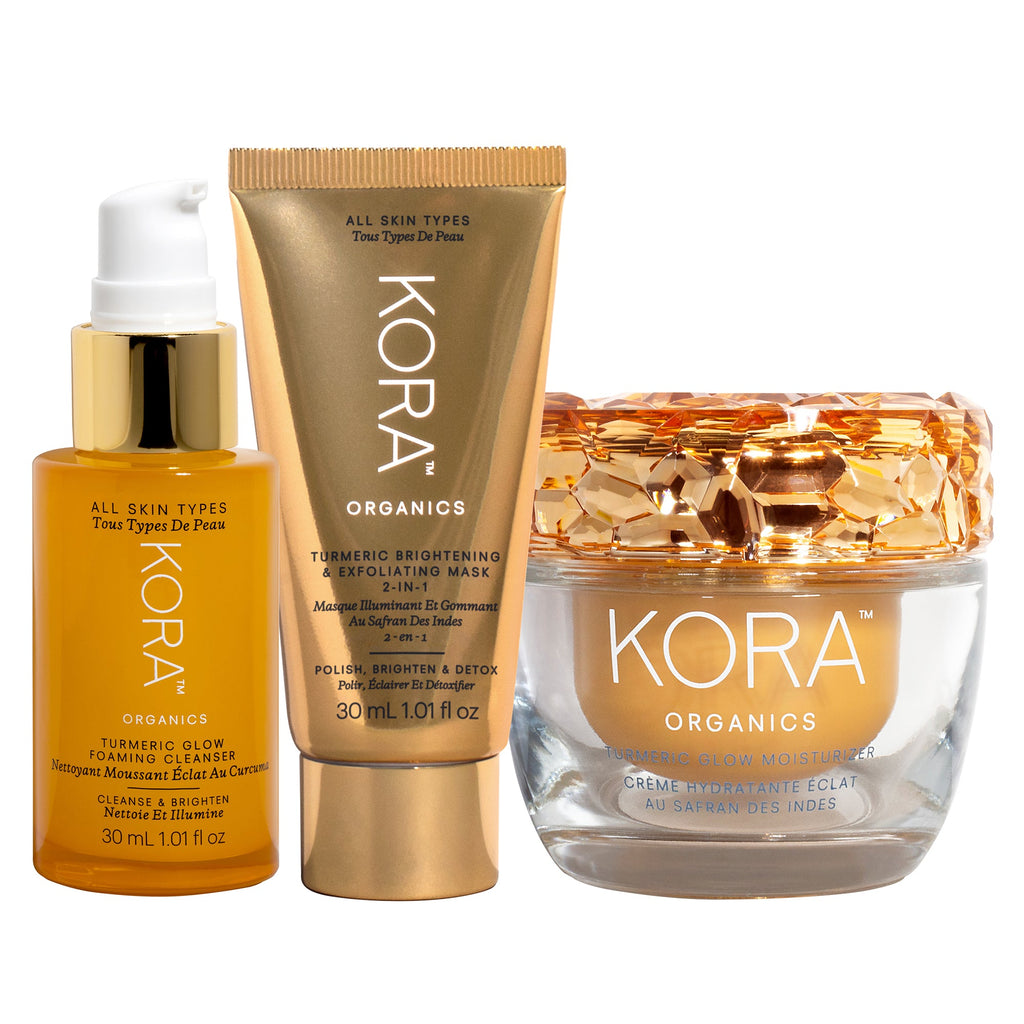 Kora Organics-Turmeric Brightening Trio-Skincare-2_PDP-CommericalTurmericTrio_Product-The Detox Market | 