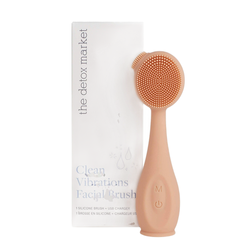 Clean Vibrations Facial Brush – The Detox Market - Canada