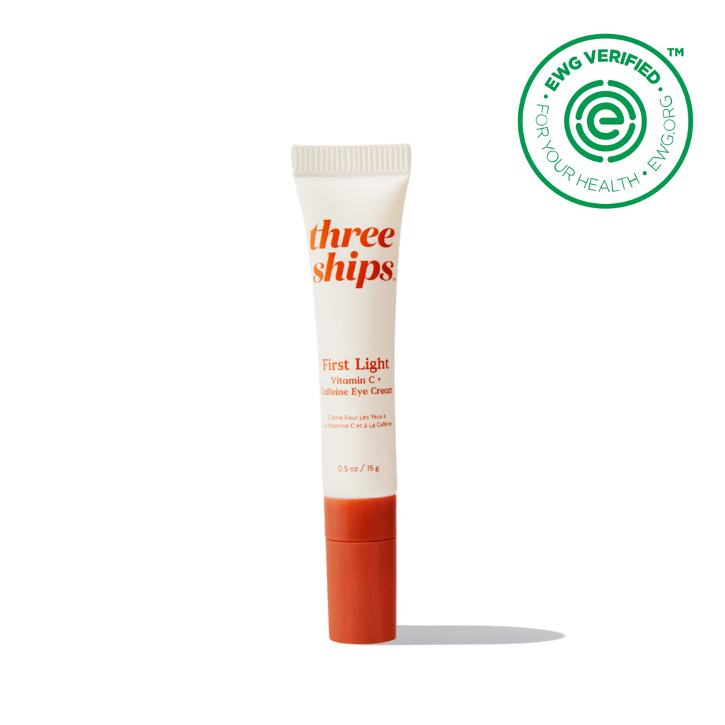 Three Ships-First Light Vitamin C + Caffeine Eye Cream-Skincare-6281106390421_1-The Detox Market | 