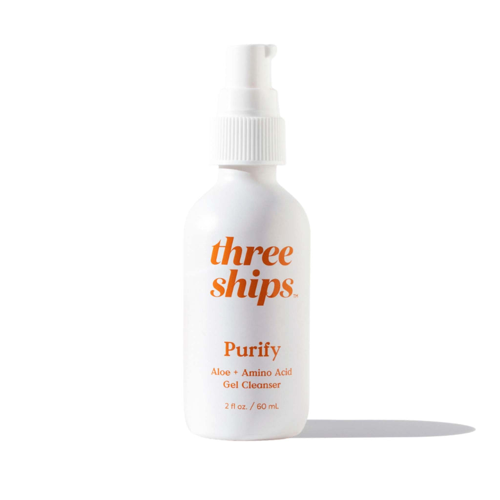 Three Ships-Purify Aloe + Amino Acid Cleanser-Skincare-628110639219_1-The Detox Market | 