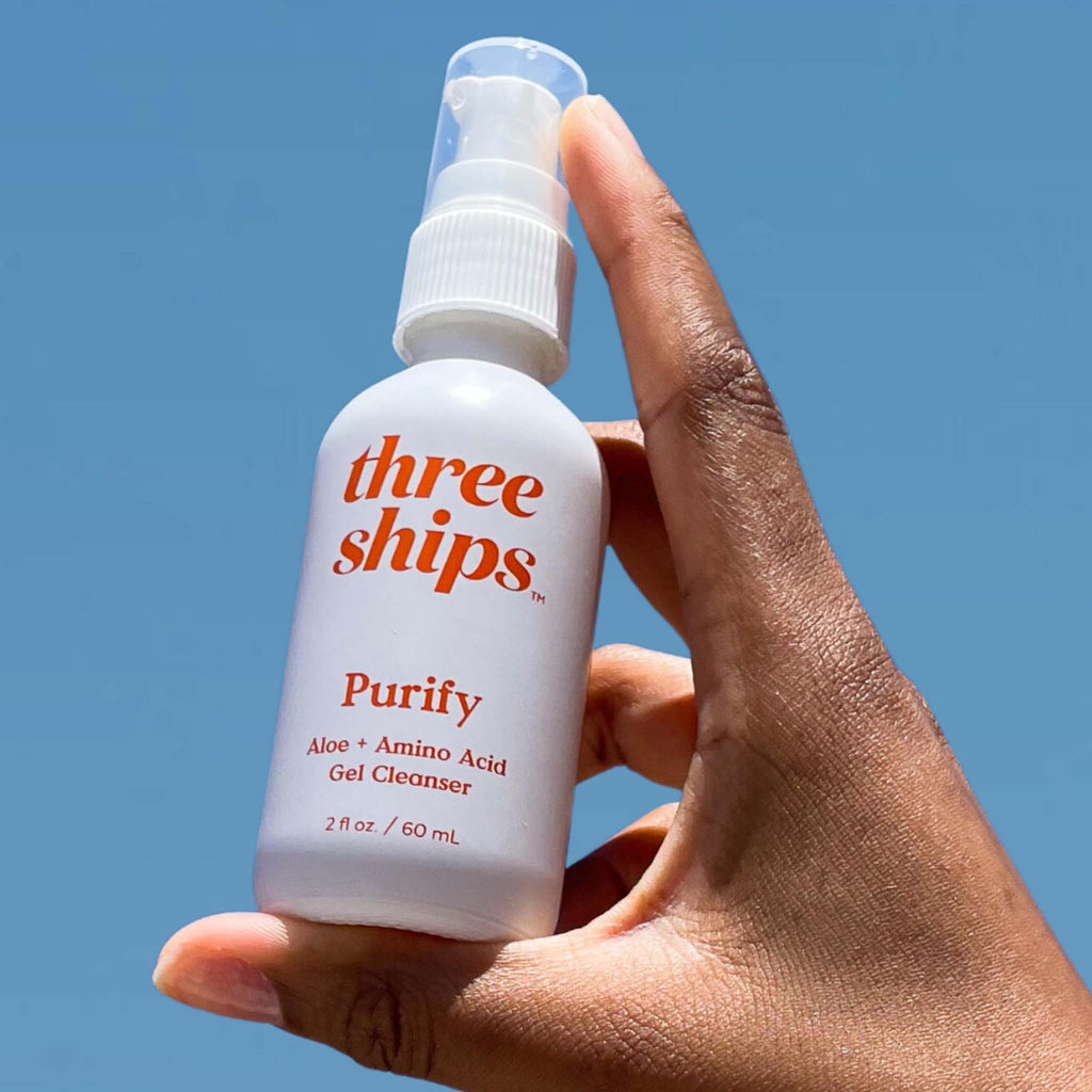 Three Ships-Purify Aloe + Amino Acid Cleanser-Skincare-628110639219_6-The Detox Market | 