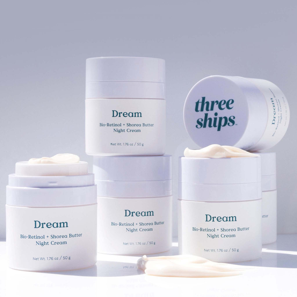 Three Ships-Dream Bio-Retinol + Shorea Butter Night Cream-Skincare-628110639462_6-The Detox Market | 