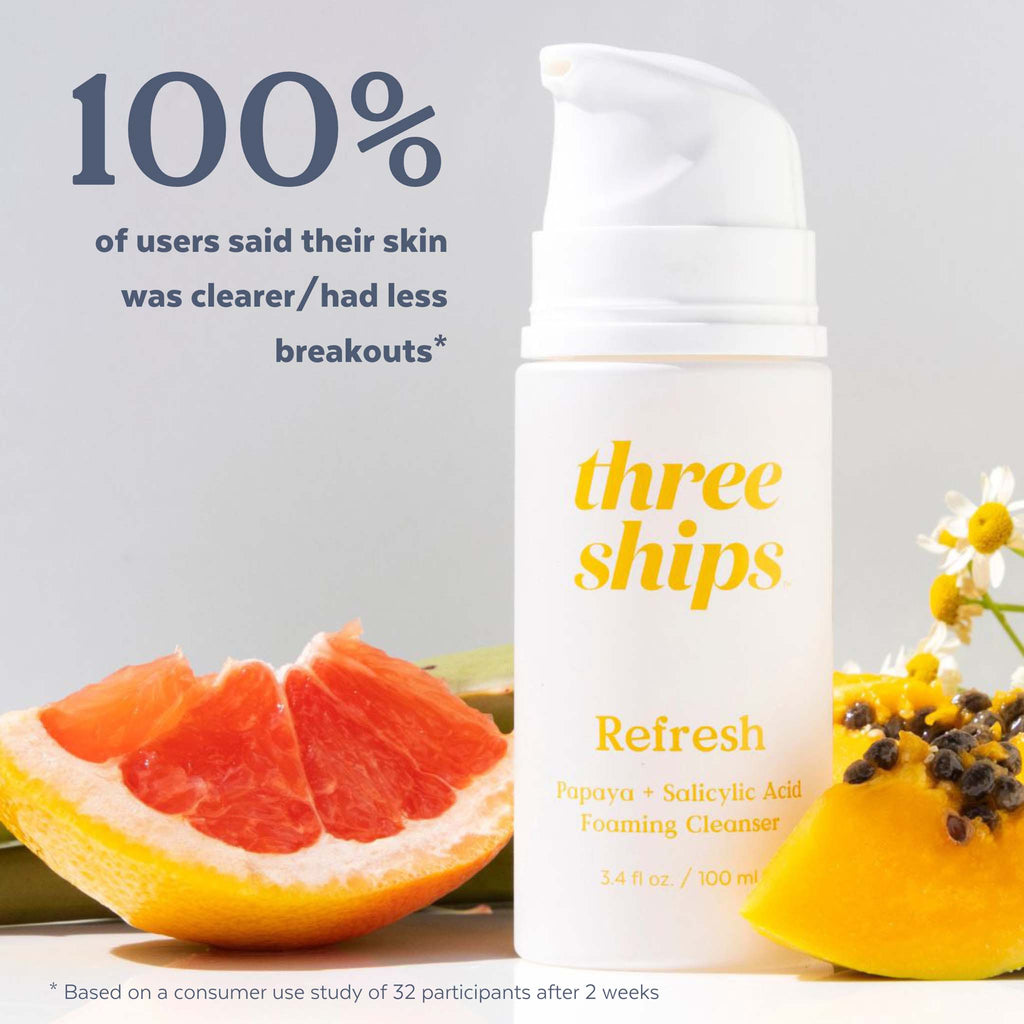 Three Ships-In The Clear 3-Step Kit for Blemish-Prone Skin-Skincare-628110639707_2-The Detox Market | 
