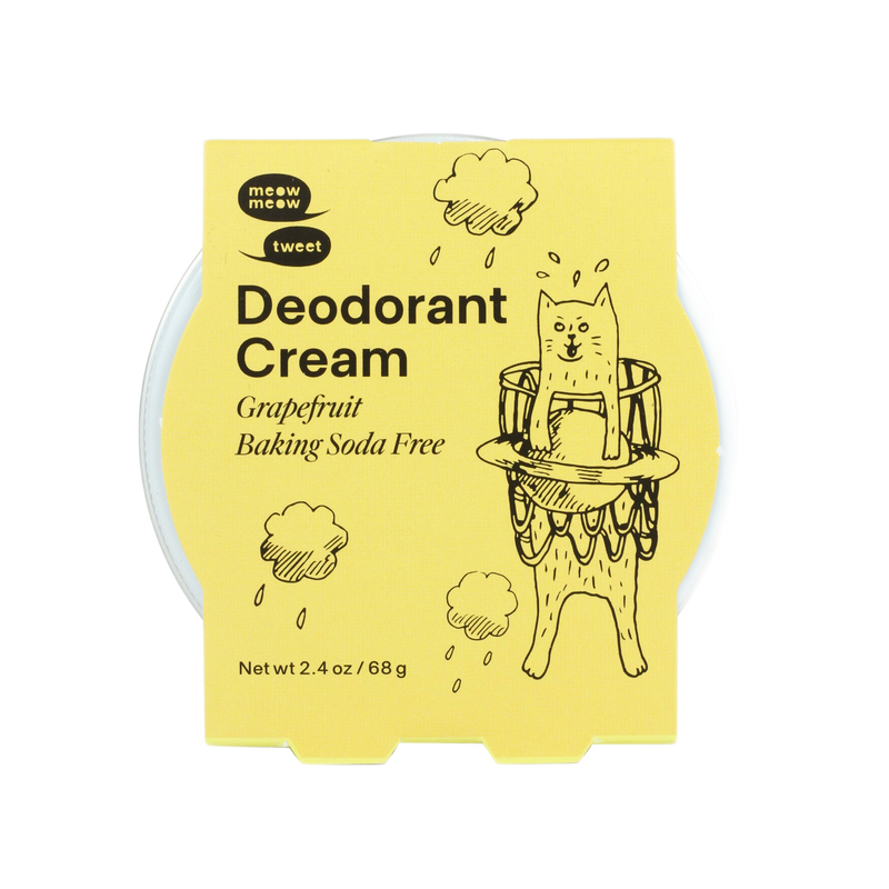 Baking Soda Free Grapefruit Deodorant