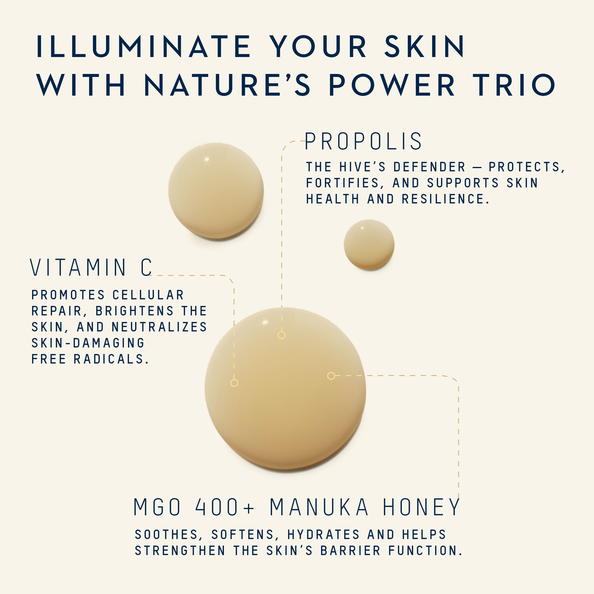 Mānuka Health-Pro Vitality Daily Restorative Face Serum With Propolis & Vitamin C-Skincare-810001471514_PR04538_PROVITALITYDAILYRESTORATIVEFACESERUM_30ml_4-The Detox Market | 