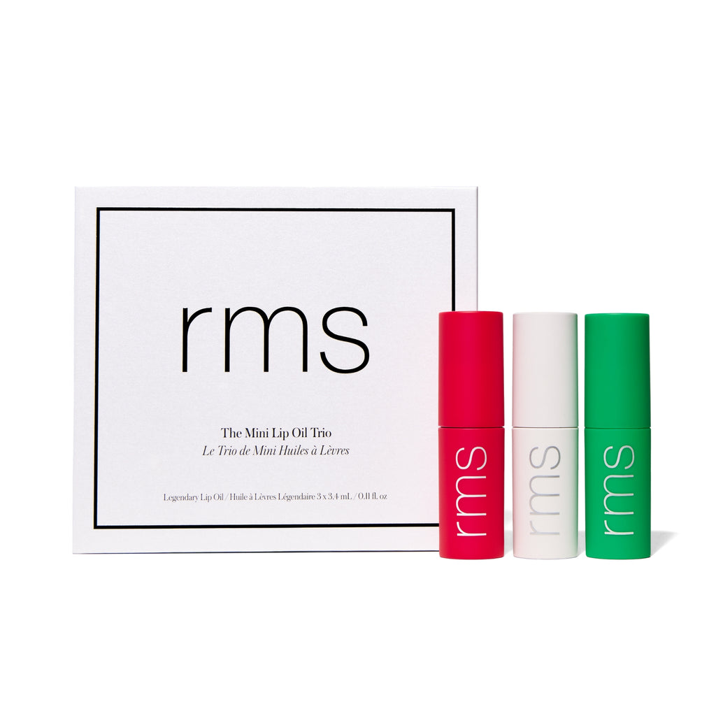 RMS Beauty-The Mini Lip Oil Trio-Makeup-810170741098-GS25-Mini-LIp-Oil-Trio-810170741098-GS25-Pack-Shot-The Detox Market | 