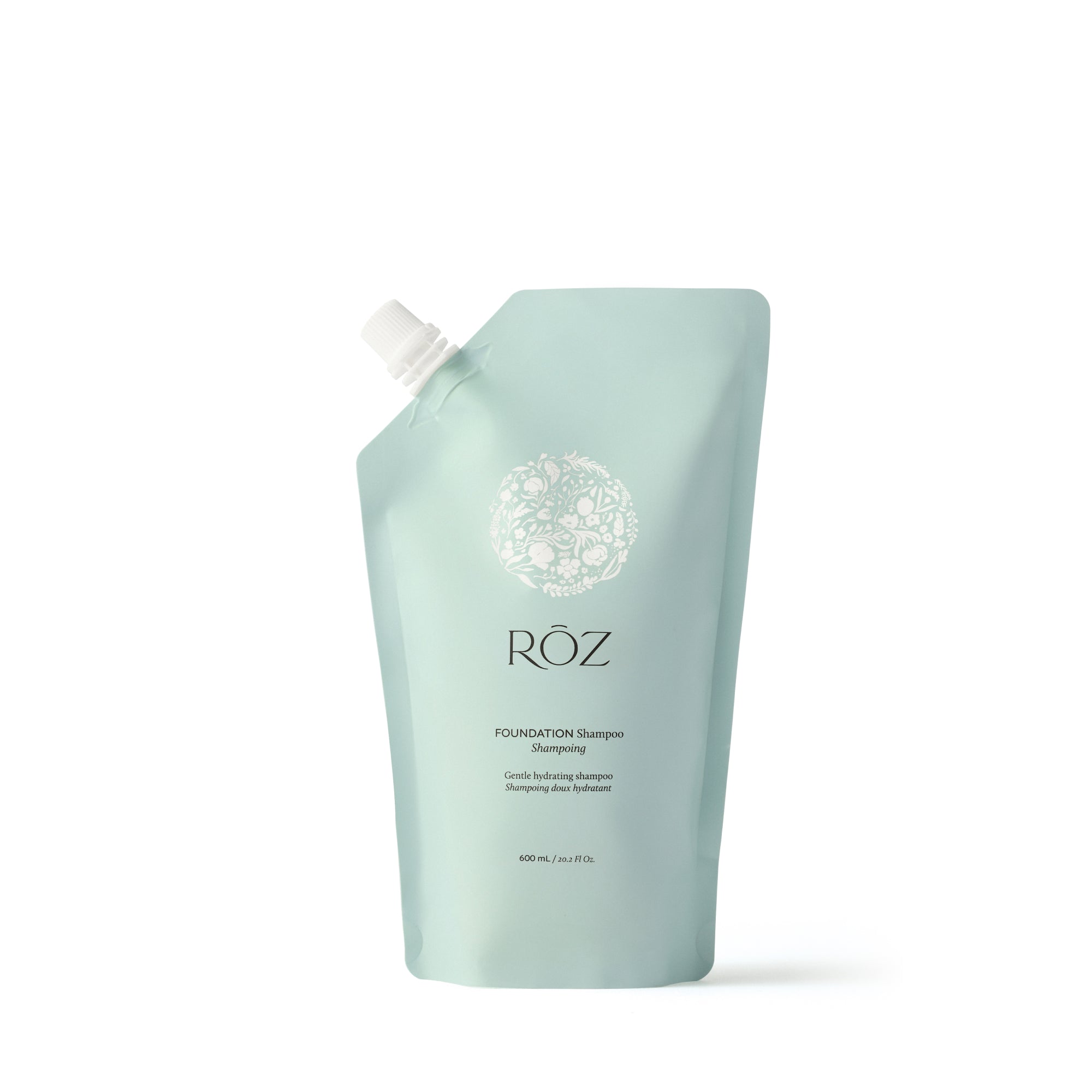 RŌZ-Foundation Shampoo-Hair-850058671208_alt1-The Detox Market | 600ml Refill