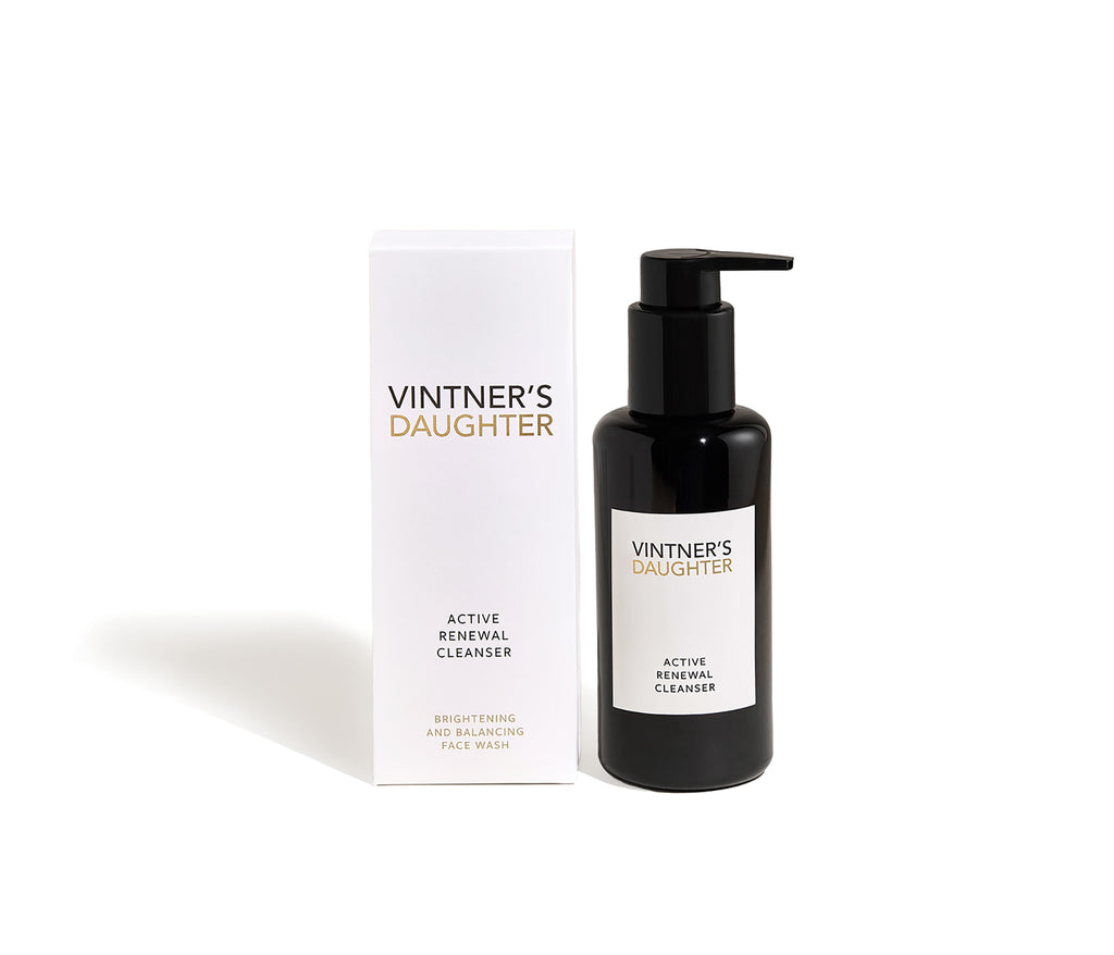 Vintner's Daughter-Active Renewal Cleanser-Skincare-866655000471_Vintner_sDaughter_Cleanser_Bottlewithcarton_2000x2000_white_32008779-93ee-4802-a1eb-cc2655375116-The Detox Market | 