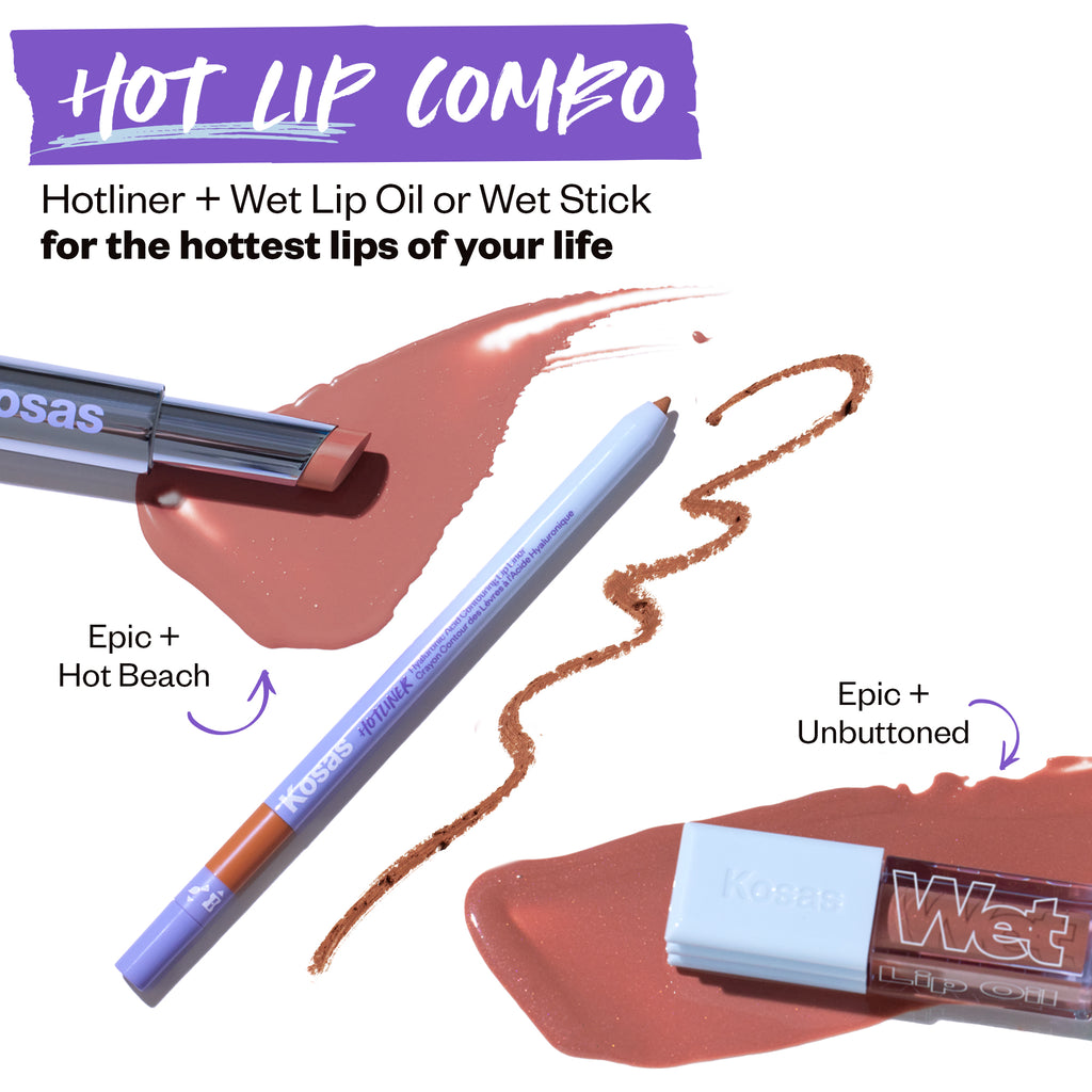 Kosas-Hotliner Hyaluronic Acid Contouring Lip Liner-Makeup-8_PairingPW-Epic-The Detox Market | Epic - Soft Caramel Brown
