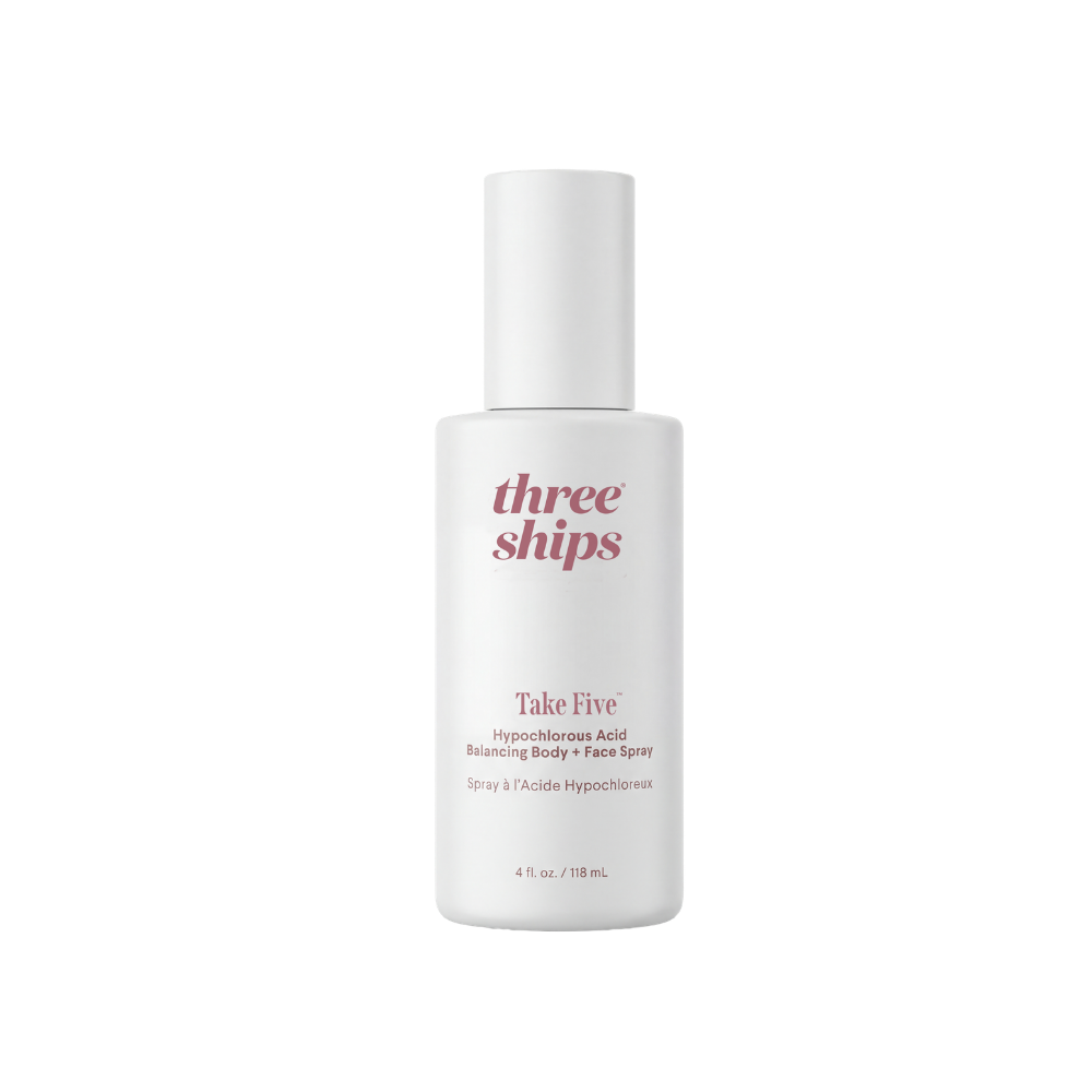 Three Ships-Take Five™ Hypochlorous Acid Balancing Body + Face Spray-Skincare-990478500341_1_Front-No-Badge-The Detox Market | 