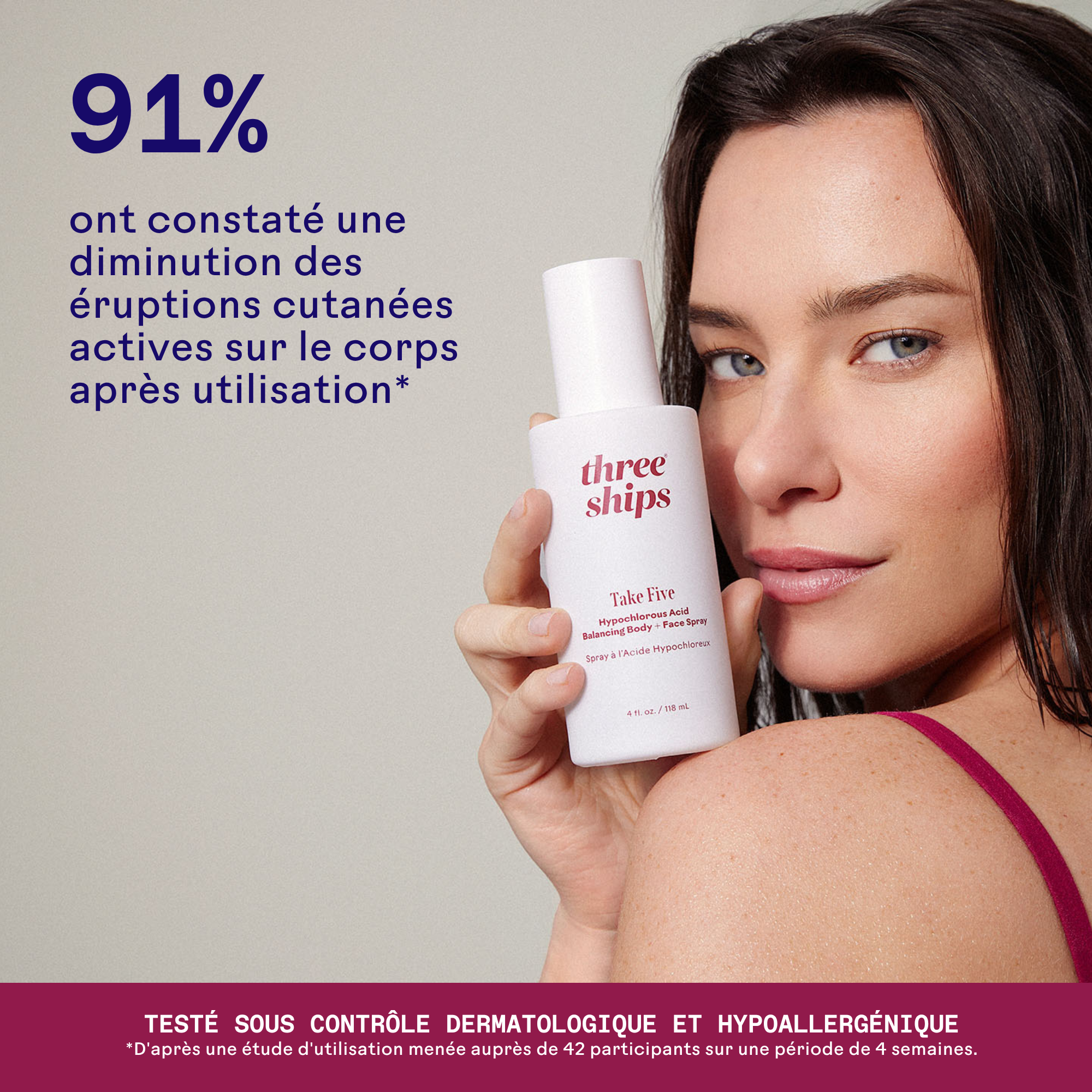 Three Ships-Take Five™ Hypochlorous Acid Balancing Body + Face Spray-Skincare-990478500341_3_Stat-French-The Detox Market | 