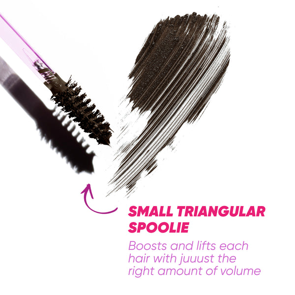 Kosas-Air Brow Tinted Volumizing Treatment Gel-Makeup-AIRBROW_Tinted_PDP_NA_Spoolie_BROWNBLACK_2.2025-The Detox Market | Brown Black - Soft Brown black